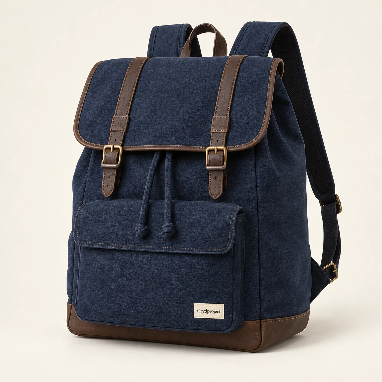 Seminar Canvas Backpack in Navy